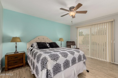 Step through double entry doors into an easy-living home in a on Ahwatukee Country Club in Arizona - for sale on GolfHomes.com, golf home, golf lot