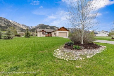 Built in 2017, this meticulously maintained ranch-style home on Star Valley RV Golf Course in Wyoming - for sale on GolfHomes.com, golf home, golf lot