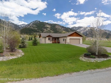 Built in 2017, this meticulously maintained ranch-style home on Star Valley RV Golf Course in Wyoming - for sale on GolfHomes.com, golf home, golf lot