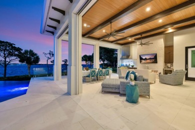 This BRAND NEW  CUSTOM WATERFRONT ESTATE home in a Prestigious on Harbour Ridge Yacht and Country Club in Florida - for sale on GolfHomes.com, golf home, golf lot