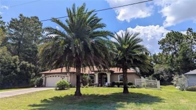 This inviting 3-bedroom, 2-bathroom home offers 1,648 square on Citrus Springs Country Club in Florida - for sale on GolfHomes.com, golf home, golf lot