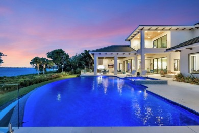 This BRAND NEW  CUSTOM WATERFRONT ESTATE home in a Prestigious on Harbour Ridge Yacht and Country Club in Florida - for sale on GolfHomes.com, golf home, golf lot