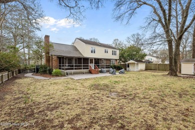 This lovely low-maintenance home features 4 BR, 2.5 baths, large on River Bend Golf and Country Club in North Carolina - for sale on GolfHomes.com, golf home, golf lot