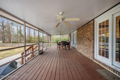 This lovely low-maintenance home features 4 BR, 2.5 baths, large on River Bend Golf and Country Club in North Carolina - for sale on GolfHomes.com, golf home, golf lot