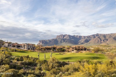 Nestled in a serene, gated community on a near-acre lot on Gold Canyon Golf Resort - Dinosaur Mountain in Arizona - for sale on GolfHomes.com, golf home, golf lot