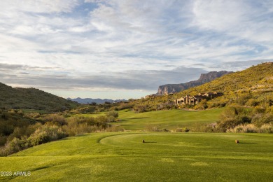 Nestled in a serene, gated community on a near-acre lot on Gold Canyon Golf Resort - Dinosaur Mountain in Arizona - for sale on GolfHomes.com, golf home, golf lot