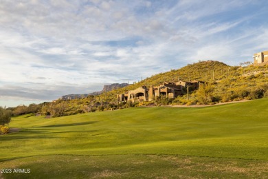 Nestled in a serene, gated community on a near-acre lot on Gold Canyon Golf Resort - Dinosaur Mountain in Arizona - for sale on GolfHomes.com, golf home, golf lot