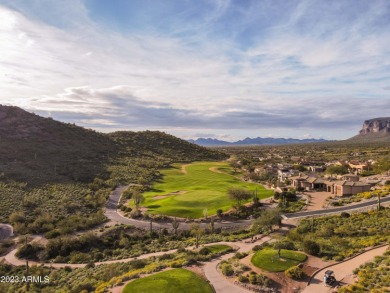 Nestled in a serene, gated community on a near-acre lot on Gold Canyon Golf Resort - Dinosaur Mountain in Arizona - for sale on GolfHomes.com, golf home, golf lot