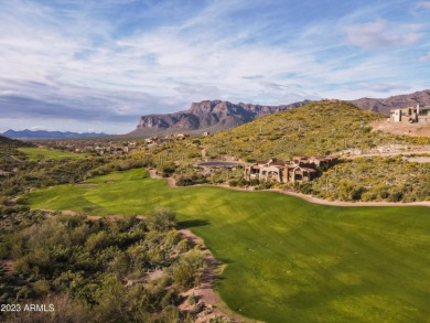 Nestled in a serene, gated community on a near-acre lot on Gold Canyon Golf Resort - Dinosaur Mountain in Arizona - for sale on GolfHomes.com, golf home, golf lot