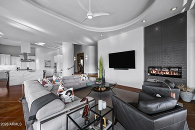 Stunning custom residence perfectly positioned on a private 1 on FireRock Country Club in Arizona - for sale on GolfHomes.com, golf home, golf lot