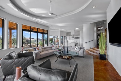 Stunning custom residence perfectly positioned on a private 1 on FireRock Country Club in Arizona - for sale on GolfHomes.com, golf home, golf lot