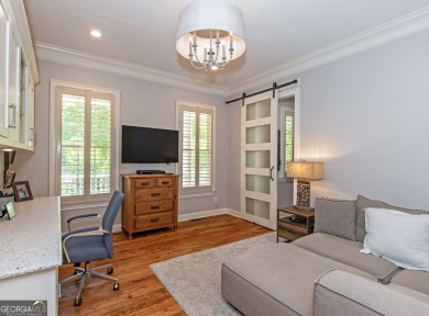 Stunning Highgrove home on a corner lot with an amazing on Whitewater Creek in Georgia - for sale on GolfHomes.com, golf home, golf lot