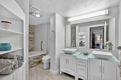 This beautifully redone two-bedroom, two-bath condo offers a on Hunters Run Golf and Country Club in Florida - for sale on GolfHomes.com, golf home, golf lot
