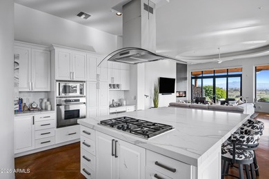 Stunning custom residence perfectly positioned on a private 1 on FireRock Country Club in Arizona - for sale on GolfHomes.com, golf home, golf lot
