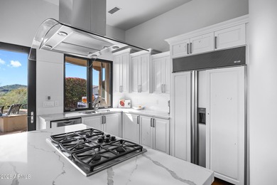 Stunning custom residence perfectly positioned on a private 1 on FireRock Country Club in Arizona - for sale on GolfHomes.com, golf home, golf lot