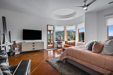 Stunning custom residence perfectly positioned on a private 1 on FireRock Country Club in Arizona - for sale on GolfHomes.com, golf home, golf lot