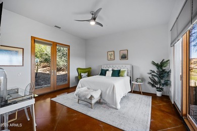 Stunning custom residence perfectly positioned on a private 1 on FireRock Country Club in Arizona - for sale on GolfHomes.com, golf home, golf lot