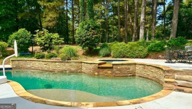 Stunning Highgrove home on a corner lot with an amazing on Whitewater Creek in Georgia - for sale on GolfHomes.com, golf home, golf lot