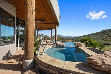 Stunning custom residence perfectly positioned on a private 1 on FireRock Country Club in Arizona - for sale on GolfHomes.com, golf home, golf lot