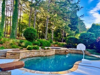Stunning Highgrove home on a corner lot with an amazing on Whitewater Creek in Georgia - for sale on GolfHomes.com, golf home, golf lot