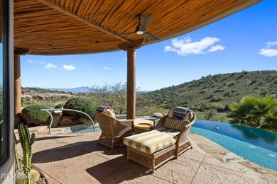 Stunning custom residence perfectly positioned on a private 1 on FireRock Country Club in Arizona - for sale on GolfHomes.com, golf home, golf lot