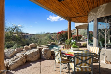 Stunning custom residence perfectly positioned on a private 1 on FireRock Country Club in Arizona - for sale on GolfHomes.com, golf home, golf lot