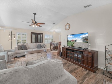 Discover the charm and elegance of this beautifully updated home on Sandpiper Golf Club in Florida - for sale on GolfHomes.com, golf home, golf lot