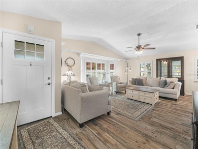 Discover the charm and elegance of this beautifully updated home on Sandpiper Golf Club in Florida - for sale on GolfHomes.com, golf home, golf lot