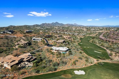 Stunning custom residence perfectly positioned on a private 1 on FireRock Country Club in Arizona - for sale on GolfHomes.com, golf home, golf lot