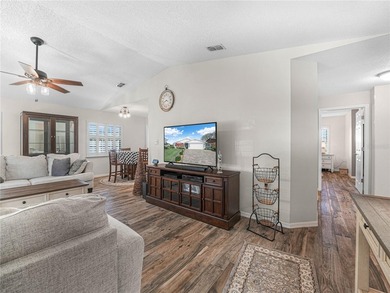 Discover the charm and elegance of this beautifully updated home on Sandpiper Golf Club in Florida - for sale on GolfHomes.com, golf home, golf lot