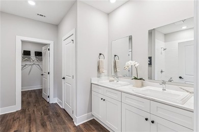 Move-in Ready New Construction! Grant's Ferry Cove is a lovely on Coastal Pines Golf Club in Georgia - for sale on GolfHomes.com, golf home, golf lot