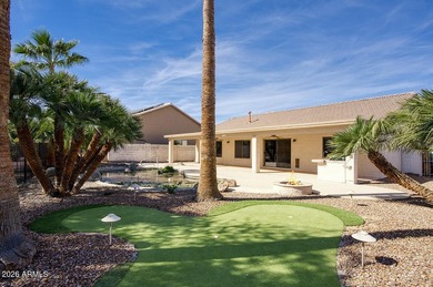 Located in the highly desirable guard-gated PebbleCreek active on Tuscany Falls At Pebble Creek in Arizona - for sale on GolfHomes.com, golf home, golf lot