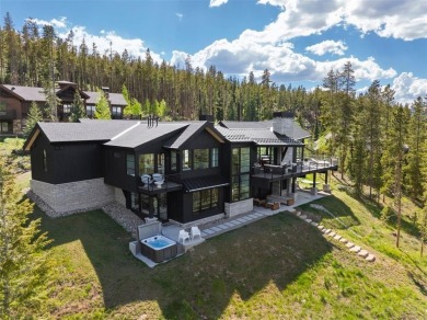 This unique mountain contemporary home on 2.42 private acres in on Breckenridge Golf Club in Colorado - for sale on GolfHomes.com, golf home, golf lot