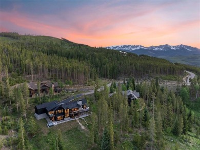 This unique mountain contemporary home on 2.42 private acres in on Breckenridge Golf Club in Colorado - for sale on GolfHomes.com, golf home, golf lot