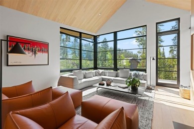 This unique mountain contemporary home on 2.42 private acres in on Breckenridge Golf Club in Colorado - for sale on GolfHomes.com, golf home, golf lot