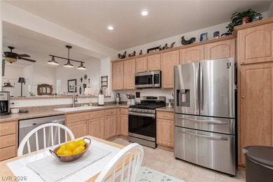 Charming single-story home in the heart of Sun City MacDonald on Desert Willow Golf Course in Nevada - for sale on GolfHomes.com, golf home, golf lot