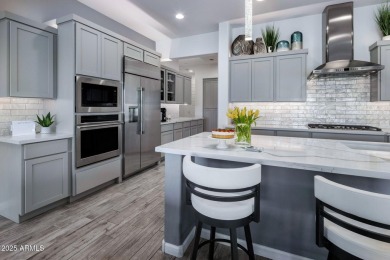 Experience the perfect blend of modern luxury and desert on Vista Verde Golf Course in Arizona - for sale on GolfHomes.com, golf home, golf lot