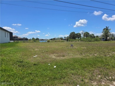 Nice and Cleared GULF ACCESS LOT with a NEW SEAWALL in place on Burnt Store Golf Club in Florida - for sale on GolfHomes.com, golf home, golf lot