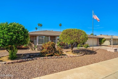 Welcome to this well-maintained 3-bedroom, 2-bathroom home on Sun City Lakes West and East in Arizona - for sale on GolfHomes.com, golf home, golf lot