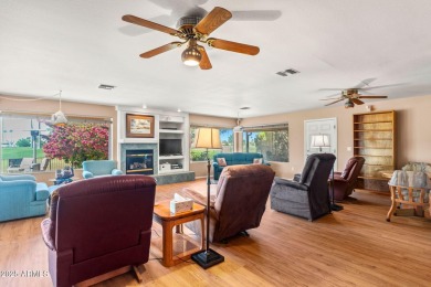 Welcome to this well-maintained 3-bedroom, 2-bathroom home on Sun City Lakes West and East in Arizona - for sale on GolfHomes.com, golf home, golf lot