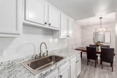 Welcome to this bright and fresh 3-bedroom, 1.5-bathroom on Scottsdale Silverado Golf Club in Arizona - for sale on GolfHomes.com, golf home, golf lot