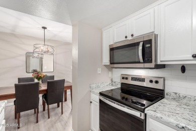 Welcome to this bright and fresh 3-bedroom, 1.5-bathroom on Scottsdale Silverado Golf Club in Arizona - for sale on GolfHomes.com, golf home, golf lot