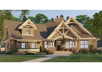 HOME TO BE BUILT by Cobblestone Homes.  Beautiful craftsman on Achasta Golf Club in Georgia - for sale on GolfHomes.com, golf home, golf lot
