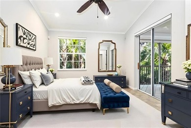 Step into a home that feels equal parts refined and on West Bay Beach and Golf Club in Florida - for sale on GolfHomes.com, golf home, golf lot