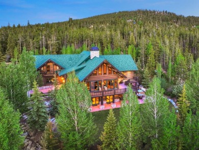 Perched on 2.17 acres with panoramic views of the Tenmile Range on Breckenridge Golf Club in Colorado - for sale on GolfHomes.com, golf home, golf lot