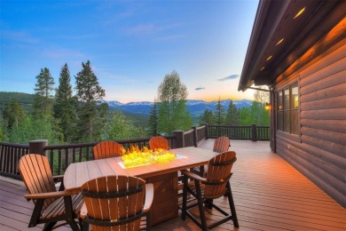 Perched on 2.17 acres with panoramic views of the Tenmile Range on Breckenridge Golf Club in Colorado - for sale on GolfHomes.com, golf home, golf lot