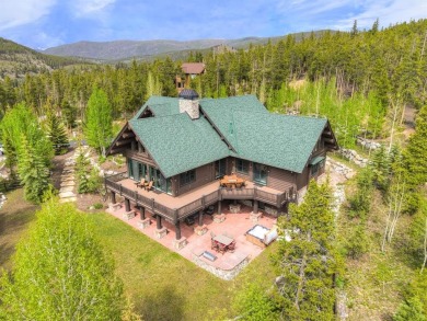 Perched on 2.17 acres with panoramic views of the Tenmile Range on Breckenridge Golf Club in Colorado - for sale on GolfHomes.com, golf home, golf lot