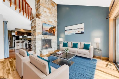 Welcome to this 2 bed, 3.5 bath contemporary end-unit townhome on Lakeview Golf Resort and Spa - Lakeview in West Virginia - for sale on GolfHomes.com, golf home, golf lot