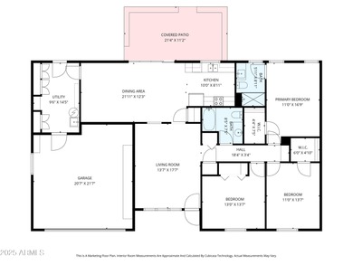 This Sun City home has 3 bedrooms and 2 updated bathrooms on Sun City Lakes West and East in Arizona - for sale on GolfHomes.com, golf home, golf lot