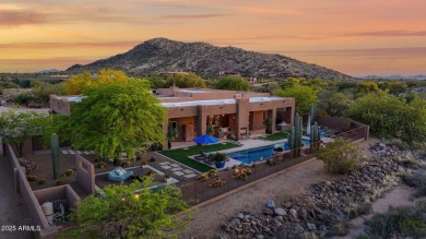 Twice celebrated in Phoenix Home & Garden Magazine, this 4,300 on Whisper Rock Golf Club  in Arizona - for sale on GolfHomes.com, golf home, golf lot